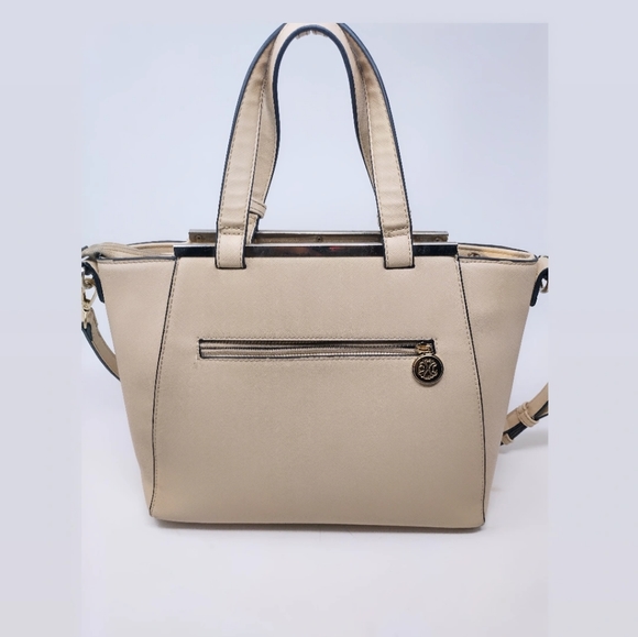 90’s VINTAGE Christian LaCroix Saffanio Leather Tote Bag. Quiet Luxury. - Picture 3 of 8